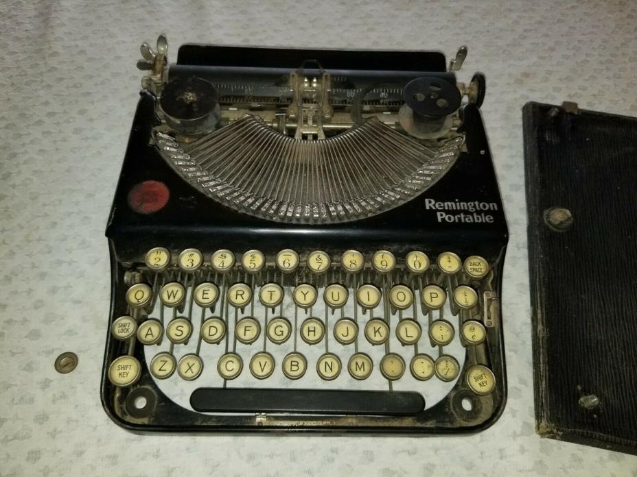 1924 Remington Portable #1 Typewriter, Made In USA,