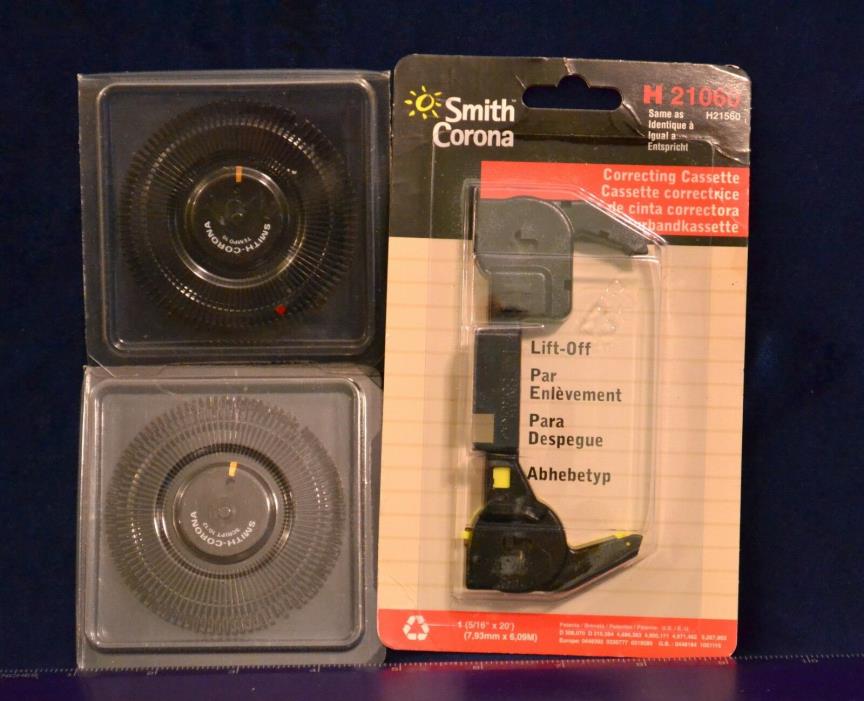 Smith Corona Lift Correcting Cassette H21060 H21560 Printwheel 10/12 tempo 10