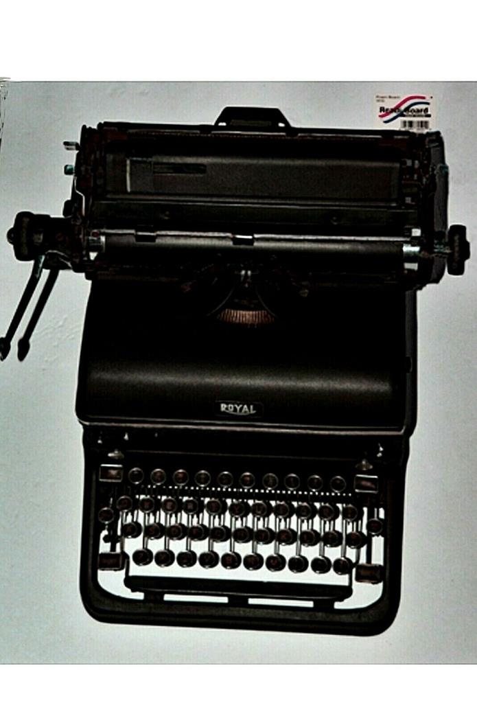 1946 Royal Quiet Deluxe Typewriter Vintage Manual Portable Typewriter