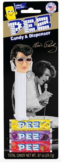 Pez Dispenser~It's Sugar Exclusive Elvis~The King~Mint on Card