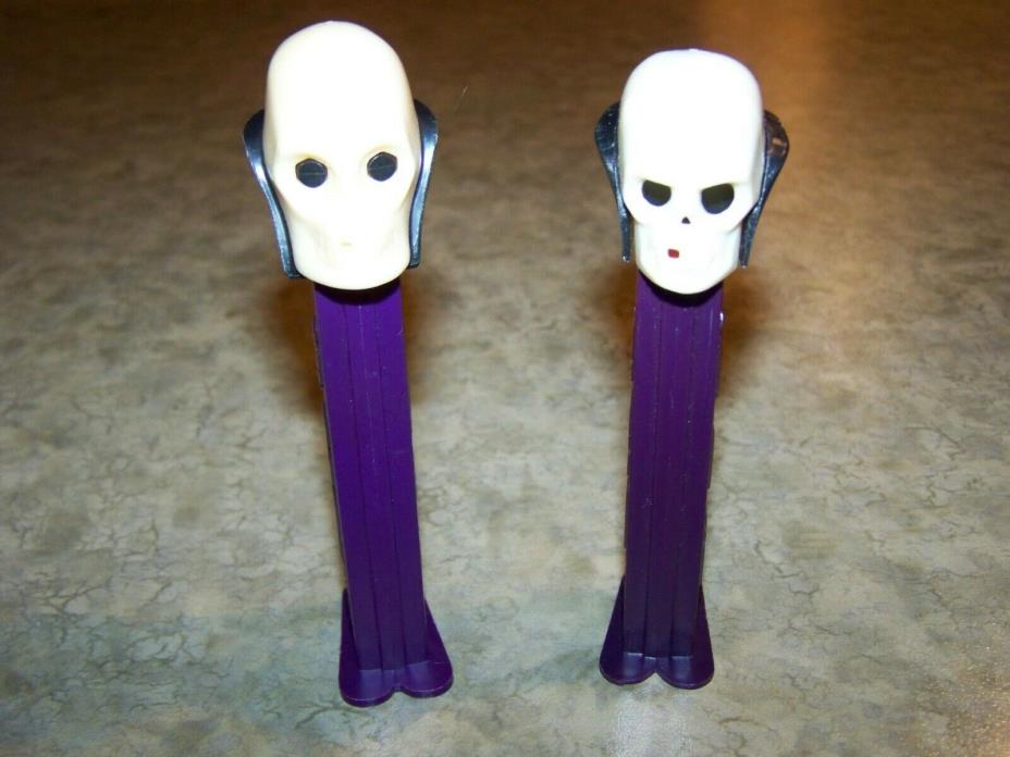 PEZ DR. SKULL LOT AUSTRIA 3.9 and SLOVENIA 4.9 Vintage Collectibles