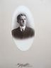 Portrait Young Man In Suit The Holladay Studio Durham, N.C Antique Cabinet Photo