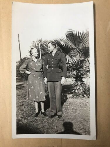 Vintage Antique Photo Of A Couple Gentleman Wearing Military Suit