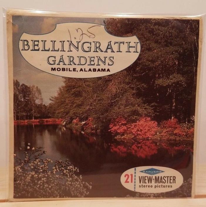Bellingrath Gardens Mobile, Alabama - View Master Complete 3 Reel Packet #A-930