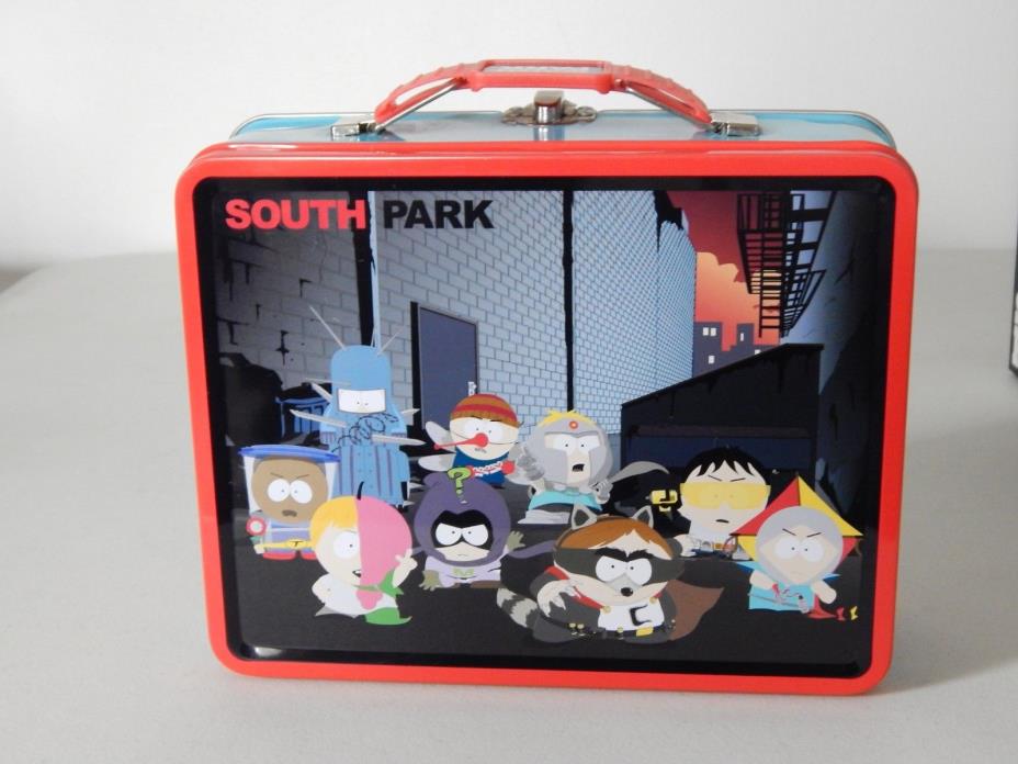 South Park metal tin Lunch Box 2011