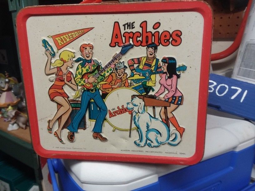archies lunch box and thermos 1960's
