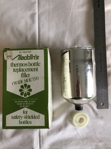 Alladin Thermos Bottle Replacement Filler 040A Pint size Original Box