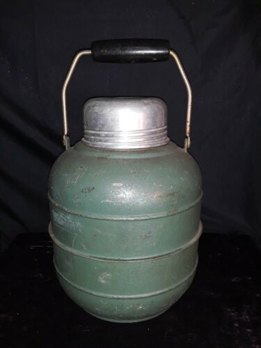 Vintage LARGE Thermos Sani Seal Aladdin Thermalware Jar Chicago USA Jug 438