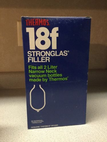 THERMOS Brand NOS 18F Stronglas Filler 2L Narrow Neck Replacement flask- Vintage