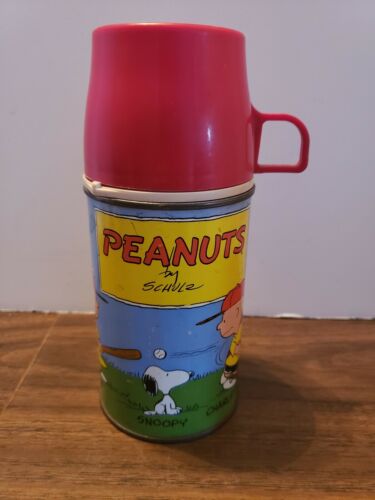 VINTAGE- 1959 KING-SEELEY THERMOS CO. Peanuts Thermos