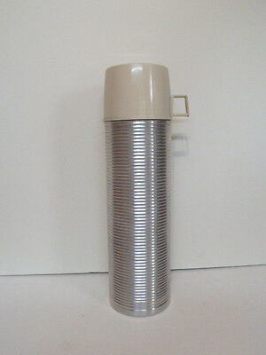 1960s Ribbed King Seely Genuine Thermos Brand Vacuum Bottle