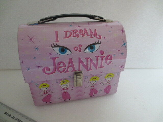 I Dream of Jeannie Tin Lunch Box 8” Wide x 7-1/2” Inches Tall VANDOR 2000