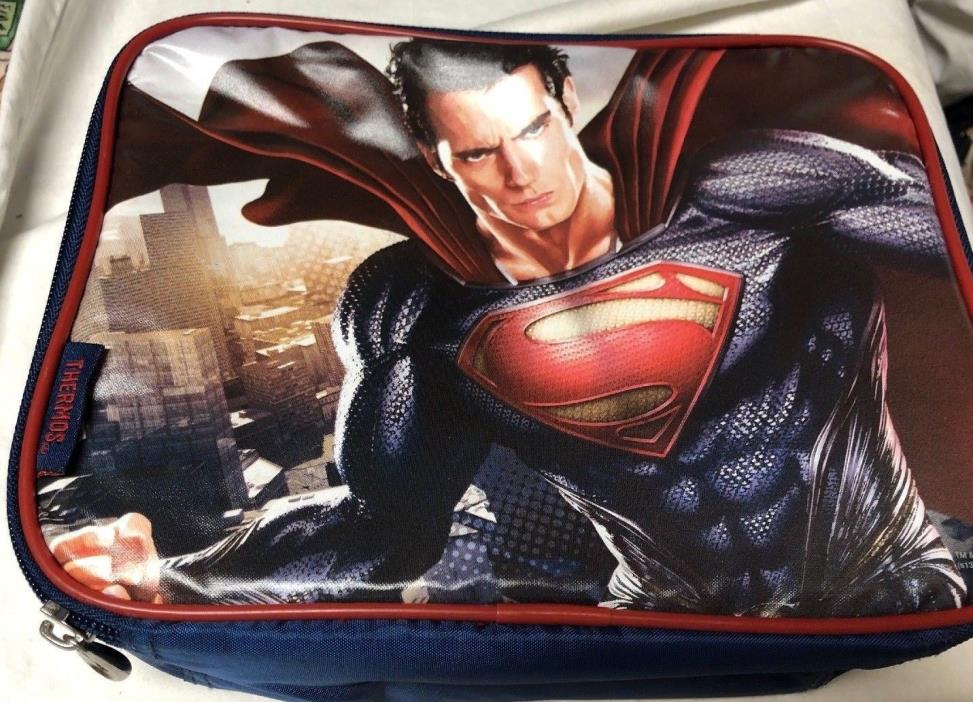 Thermos Superman Soft Lunch Box Insulated Lunch Bag Super Man Lunchbox