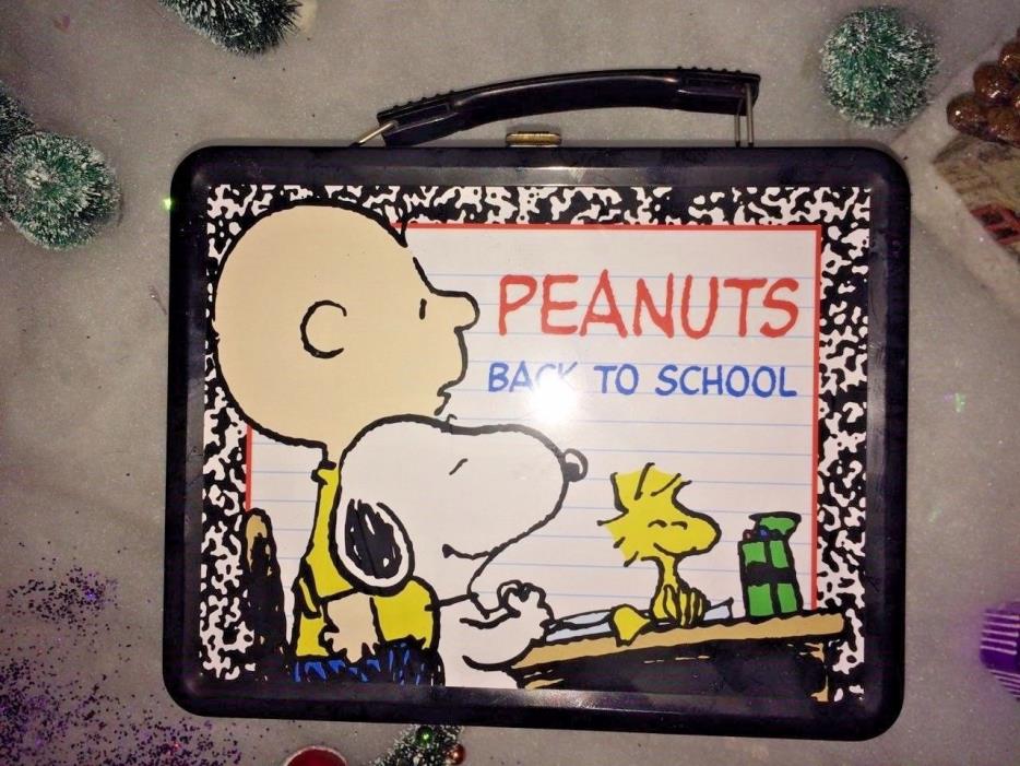 Peanuts Back to School Collectors Lunch Box