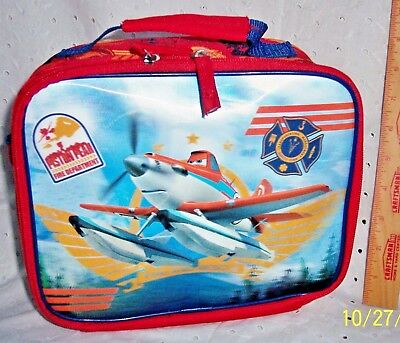 DISNEY PLANES FIRE AND RESCUE LUNCH BOX INSULATED BAG TOTE