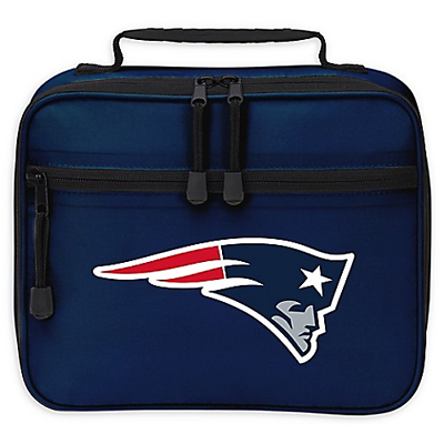 NEW ENGLAND PATRIOTS LUNCHBOX WITH REMOVABLE TRAY