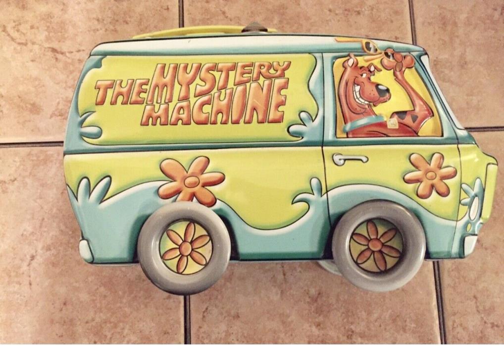vintage scooby Doo mystery machine lunch box