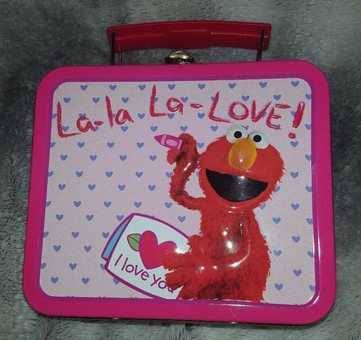 Sesame Street Elmo Mini Lunch Box 2007 ~ La-la La-Love! ~ 3D Embossed