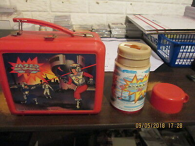 Lazer Tag Vintage Circa 1986 Worlds Of Wonder Lunch Box with Thermos