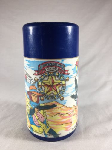 Vintage 1986 Adventures Of The Galaxy Rangers Thermos Aladdin For Lunchbox