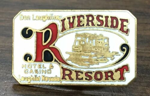 Don Laughlins’ RIVERSIDE RESORT Hotel &Casino Laughlin NV Metal Lapel/Collar Pin
