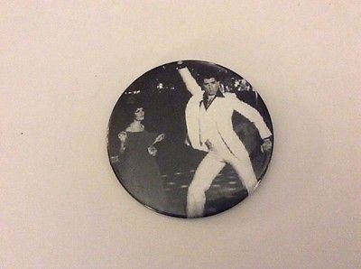 SATURDAY NIGHT FEVER JOHN TRAVOLTA PINBACK PIN