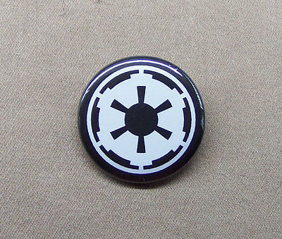Star Wars GALACTIC EMPIRE logo button 1.25