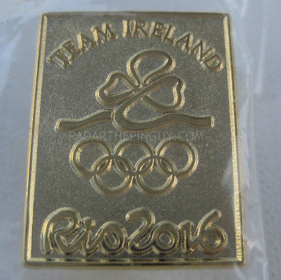 2016 Ireland Team Ireland Dated Gold Pin