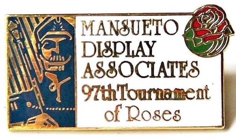 Mansueto Display Associates 97th Tournament of Roses Parade Cloisonne Pin