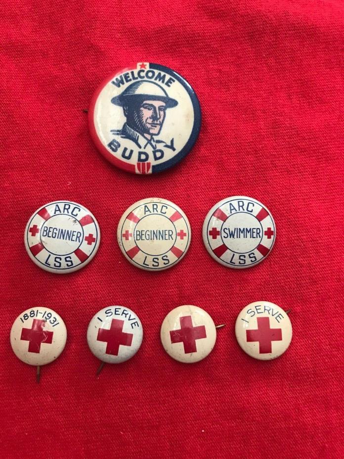 Red Cross Pins
