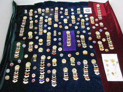 100+ years religious pins, gold, silver, gf, gp, copper, brass, 100's of pins