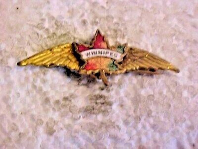 WINNIPEG MANITOBA TOWN LAPEL PIN