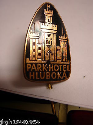 Park Hotel Hluboka Czech Republic Hat Lapel Pin HP3050
