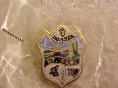 COUNTY OF ST PAUL LAPEL PIN