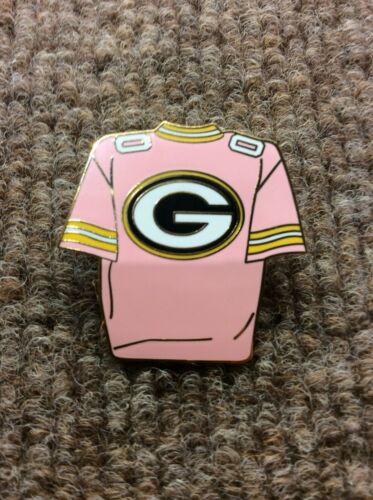Very Rare 2007 Green Bay Packers Pink Jersey Collectible Football Pin!