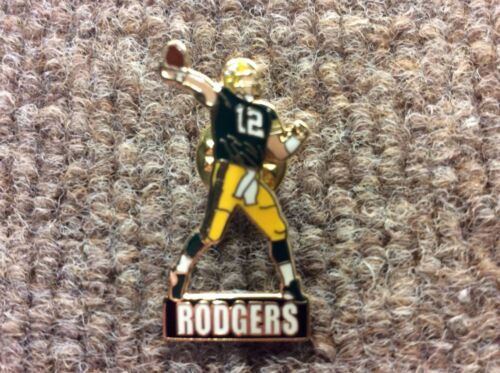 NFL 2011 Green Bay Packers Aaron Rodgers Collectible Football Pin!