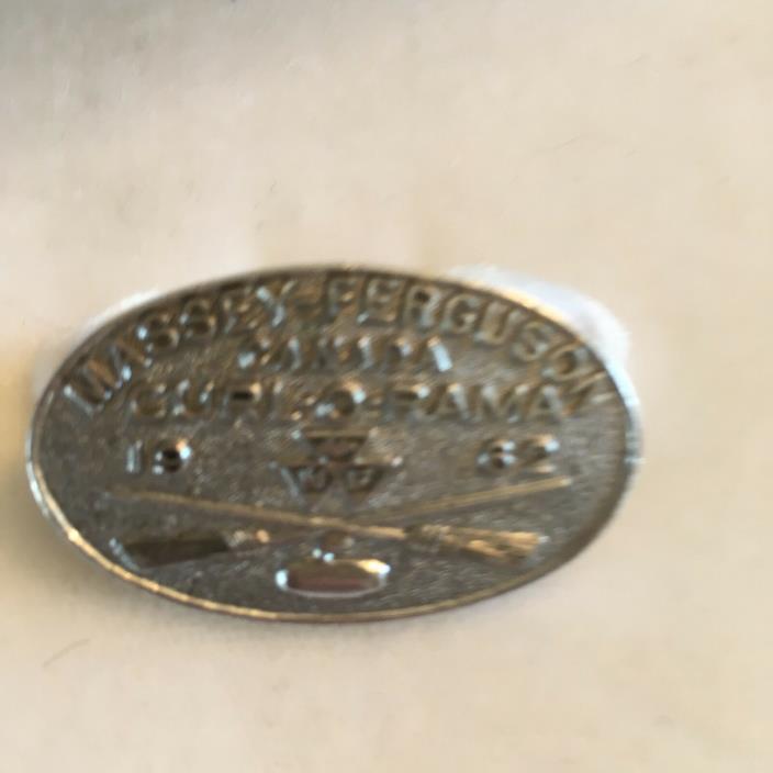 Vintage Curling Pins Massey Ferguson Sponsor Curl-O-Rama 1962