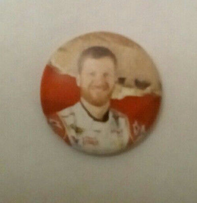 DALE EARNHARDT PINBACK BUTTON