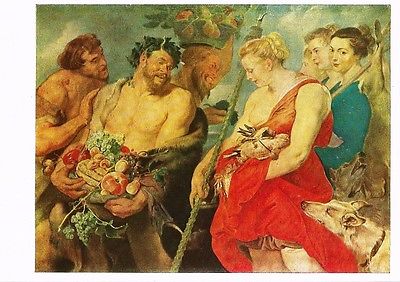 Postcard Rubens Diana Returning Home From Hunting SKD Museum Dresden Unused