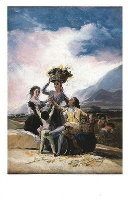 Postcard Francisco Goya Autumn Clark Art Institute Williamstown MA MINT