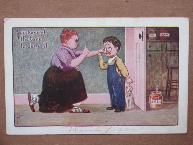 Comic Postcard with Fruitland, TEXAS 1910” Postmark/Cancel