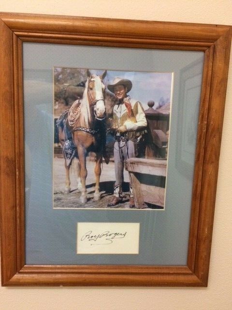 Autographed Roy Rogers