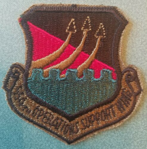 USAF 554th OPERATIONS SUPPORT WING PATCH  NELLIS AFB VINTAGE INSIGNIA