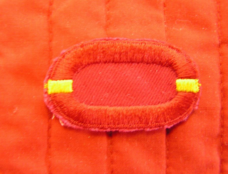 320 TH ARTILLERY AIRBORNE 1ST BATTERY,  oval