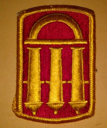 US Army 118th Field Artillery Brigade Full Color Embroidered Uniform Patch