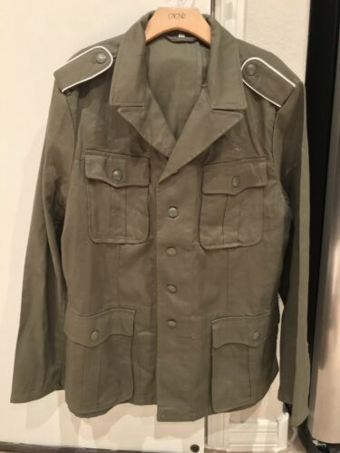 NEW German Army Military Jacket Baumwolle Cotton Konrad Tiedt & Co Hannover B40