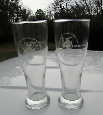 2013 US Army 8th Theater Sustainment Command Beer Glass Set - Ft. Shafter, HI