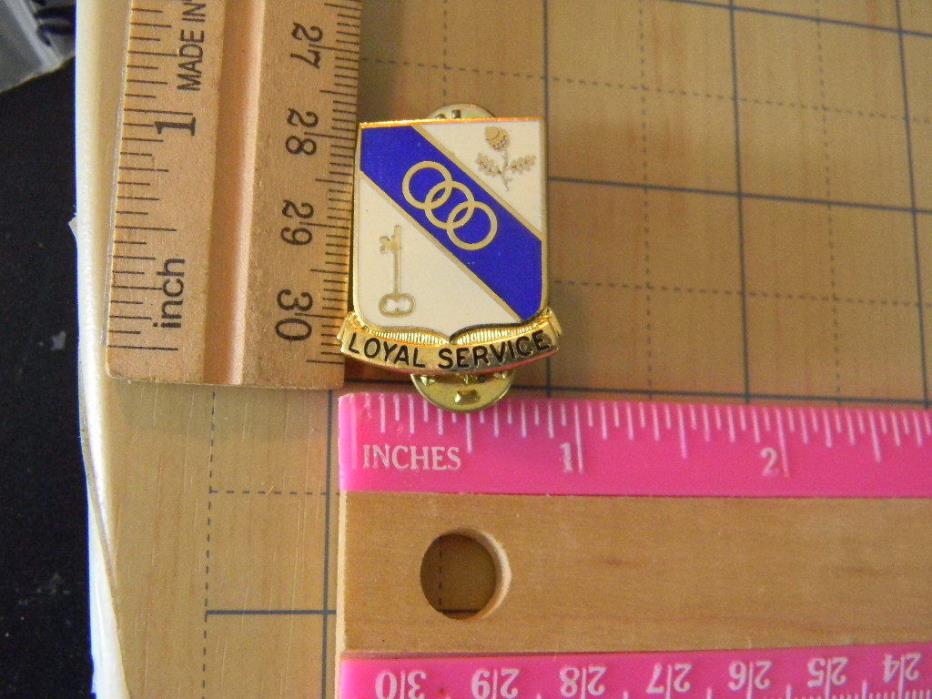 US Army 503RD SPT BN  Support DUI unit insignia crest pin MEYER USA Made