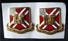 US Army 105th F.A. NG DUI unit insignia crest pin set USA Military