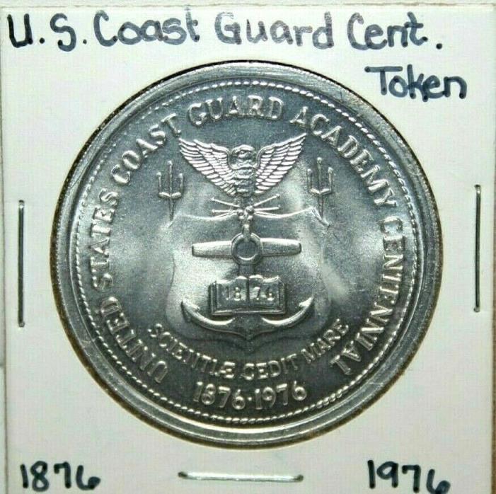 1976 US Coast Guard Academy Military Medal - Bark Eagle Ship